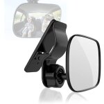 Miroir de voiture de b�b�, rotation � 360� r�troviseur voiture , b�b� vue arri�re miroir avec clip, surveillan ...