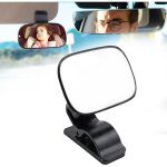 Miroir voiture b�b�, b�b� vue arri�re miroir avec clip rotation � 360� r�troviseur voiture b�b� pour ...