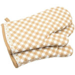 Mitaines de four en coton, gants r�sistants � la chaleur pour cuisson en toute s�curit�