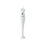 Bosch - mixer plongeant submersible msm6b100 blanc argent 280 w