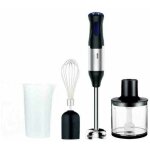 Mixeur plongeant 4 en 1 kitchen master blender � main 5 vitesses r�glable - 1000 watt - forehill