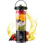 Mixeur portable, petit appareil � milkshakes avec �cran led, mixeur � jus rechargeable avec batterie ...