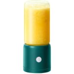 Mixeur sans fil de 380 ml avec chargement usb, 8 lames haute vitesse, double bol en verre et fonction ...