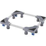 Ml - design base réglable, mobile pour machine à laver, avec 8 pieds et 4 roulettes, largeur 43 - 66cm, ... Ml - design base réglable, mobile pour machine à laver, avec 8 pieds et 4 roulettes, largeur 43 - 66cm, ...