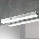 Spot led pour miroir rectangulaire chromé 30cm Spot led pour miroir rectangulaire chromé 30cm