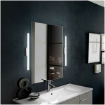 Spot led mural chromé 50cm Spot led mural chromé 50cm