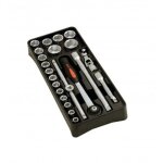 Mob - module de douilles et cliquets 1 / 2'' 23 pi�ces - r�f : 9562023001