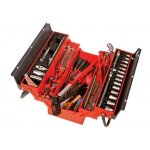 Mob outillage ? bo�te � outils maintenance 5 compartiments 93 pi�ces ? caisson rigide peinture �poxy ...