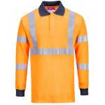 Portwest - modaflame go / rt high visibility flame retardant polo shirt orange m Portwest - modaflame go / rt high visibility flame retardant polo shirt orange m