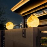 Moderne lampadaire de jardin exterieur, r�sine led lampe pilier �tanche lampe pilier portail ext�rieur ...