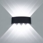 Moderne led plafonnier �tanche en aluminium applique murale rondelle lumi�re int�rieur ext�rieur couloir ...