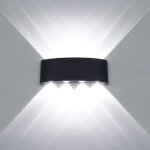 Moderne led plafonnier �tanche en aluminium applique murale rondelle lumi�re int�rieur ext�rieur couloir ...