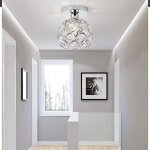Moderne plafonnier industrielle cristal en métal Ø20cm , luminaire l'éclairage intérieur exterieur de ... Moderne plafonnier industrielle cristal en métal Ø20cm , luminaire l'éclairage intérieur exterieur de ...