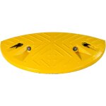 Novap - module 1 / 2 rond de ralentisseur jaune - bump h 60mm - 8005061 Novap - module 1 / 2 rond de ralentisseur jaune - bump h 60mm - 8005061