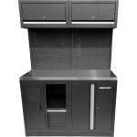 Module d?extension du syst�me d?armoires d?atelier, plan de travail en acier inoxydable, syst�me de collecte ...