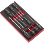 Module mousse 9 tournevis protwist plats - modm. at4pb - ce produit de marque est neuf. - facom