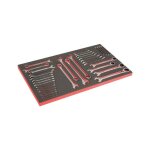 Module mousse pour servante 40', cls mixtes & cls  cliquet - 36 pcs - bahco
