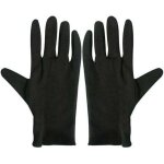Moisturizing eczema cotton gloves. 12 pairs black cotton gloves for dry hands