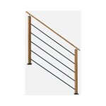 Kordo - moka tubes - kit garde - corps pour escalier en bois Kordo - moka tubes - kit garde - corps pour escalier en bois