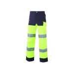 Molinel - pantalon haute visibilit jaune / gris fonc cl2 luk light - 52