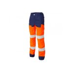 Molinel - pantalon haute visibilit orange / marine cl2 luk light ej78 - 42