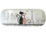 Boite  lunettes rigide chats  paris