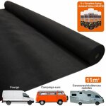 11m2 doublure int�rieure feutre + 5 canettes de glue adh�sif pour v�hicule tapis flexible camionette ...