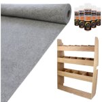 11m2 doublure intrieure gris fonc en feutre pour vhicule & armoire de rangement en mdf pour outils ...