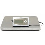 T - mech - balance �lectronique postale de 41 cm x 36 cm � plate - forme en acier inoxydable pour pesage ...
