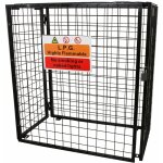 Monstershop ? cage m�tallique pliante en acier galvanis� avec serrure pour entreposage de bouteilles ...