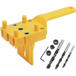 Montage de goujon menuiserie kit 6 / 8 / 10mm guide de perage bois goujon scie outil de perage portable ...