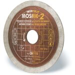 Disque de diamant 125 mm pour mosaique et gr?s emaill? mince et delicat montolit cermont cm125