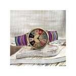 Fei yu - montres pour ados avec bracelets arc - en - ciel multicolores, montre rétro Fei yu - montres pour ados avec bracelets arc - en - ciel multicolores, montre rétro