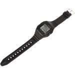 Montre digitale sport homme - chronographe r�tro �tanche antichoc pour �tudiants - noir