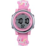 Fei yu - montre enfant, montre digitale, led 3atm tanche, date chronomtre avec alarme