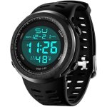 Fei yu - montre numérique pour homme, montre - réveil de sport à led avec chronomètre Fei yu - montre numérique pour homme, montre - réveil de sport à led avec chronomètre