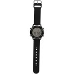 Montre sport homme chronographe num�rique wr50m �tanche �cran grand luminieux noir