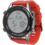 Montre sport homme digitale �lectronique lumineuse �tanche grand �cran bracelet silicone pour activit�s ...