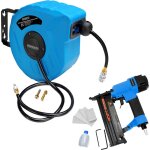 Dévidoir enrouleur de tuyau à air comprimé outil pneumatique set garage outillage 10m druckluft schlauchtromme ... Dévidoir enrouleur de tuyau à air comprimé outil pneumatique set garage outillage 10m druckluft schlauchtromme ...