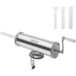 Monzana� machine � saucisses 2, 5 kg viande hach�e poussoir � saucisses 3 tubes de remplissage cuisine ...