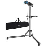 Pied d'atelier pliable 50kg raccord rapide fixateur roue 30 - 70mm v�lo �lectrique sac de rangement