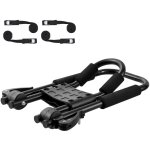 Mophorn lot de 2 paires de porte - kayaks pliables et souples avec barre en j, montage rapide pour kayak, ...