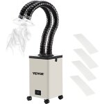 Vevor absorbeur de fumee 150 w extracteur de fumee pour soudure 4500 tr / min mini aspirateur de fumee ...