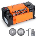 Vevor affuteuse de forets 285x135x160 mm affuteuse de fraises 3 - 13 mm angle de decharge de la levre ...