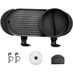 Mophorn appareil  fondue chinoise 2 - en - 1 avec gril lectrique sans fume, puissance de 2200 w, dot ...