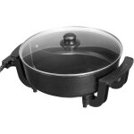 Mophorn appareil  fondue chinoise shabu shabu 5 l, marmite lectrique 1360 w avec sparateur pour double ...