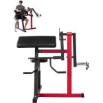 Mophorn appareil de musculation 2 en 1 preacher curl, station d'extension des biceps et des triceps, ...