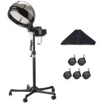 Mophorn - appareil  vapeur professionnel pour cheveux pour un conditionnement en profondeur, capot de ...