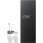 Mophorn armoire pour 6 - 8 fusils, coffre - fort s�curis� avec clavier num�rique et cl�s, 3 compartiments ...