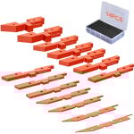 Mophorn - barres de configuration de table de toupie , 14 blocs de configuration de pr�cision en aluminium, ...